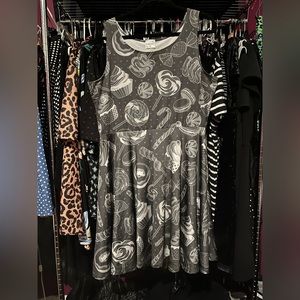 CowCow Black & White Cupcakes & Candy Dress | 3XL